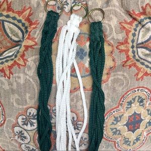 Macrame plant hanger bundle of 3